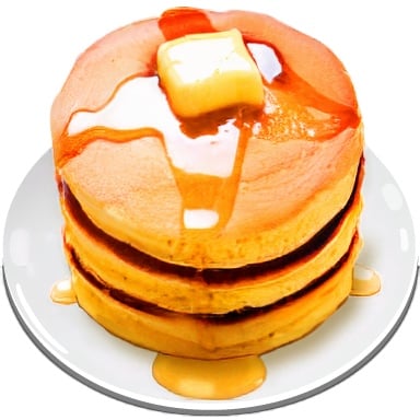 Tomodachi Life: Living The Dream Food and Drinks Overview 369 Food172 BRE Pancakes