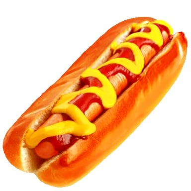 Tomodachi Life: Living The Dream Food and Drinks Overview 60 Food186 LUN HotDog