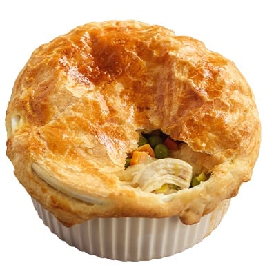 Tomodachi Life: Living The Dream Food and Drinks Overview 92 Food278 DIN ChickenPotPie