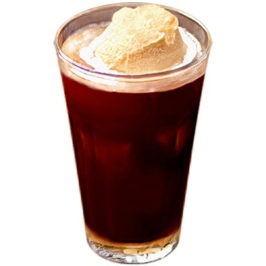 Tomodachi Life: Living The Dream Food and Drinks Overview 440 Food295 DES RootbeerFloat