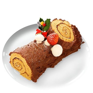 Tomodachi Life: Living The Dream Food and Drinks Overview 398 Food306 DES YuleLogCake