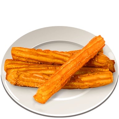 Tomodachi Life: Living The Dream Food and Drinks Overview 414 Food355 DES Churos