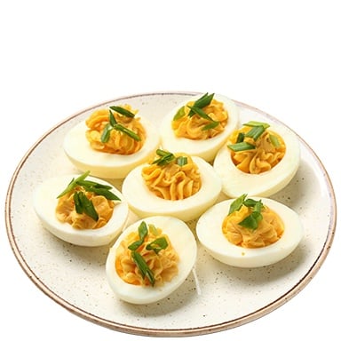 Tomodachi Life: Living The Dream Food and Drinks Overview 305 Food437 SNACKS DeviledEggs