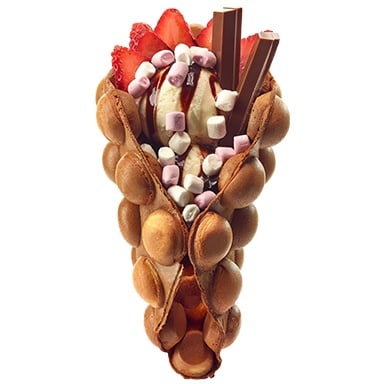 Tomodachi Life: Living The Dream Food and Drinks Overview 436 Food483 DES BubbleWaffle