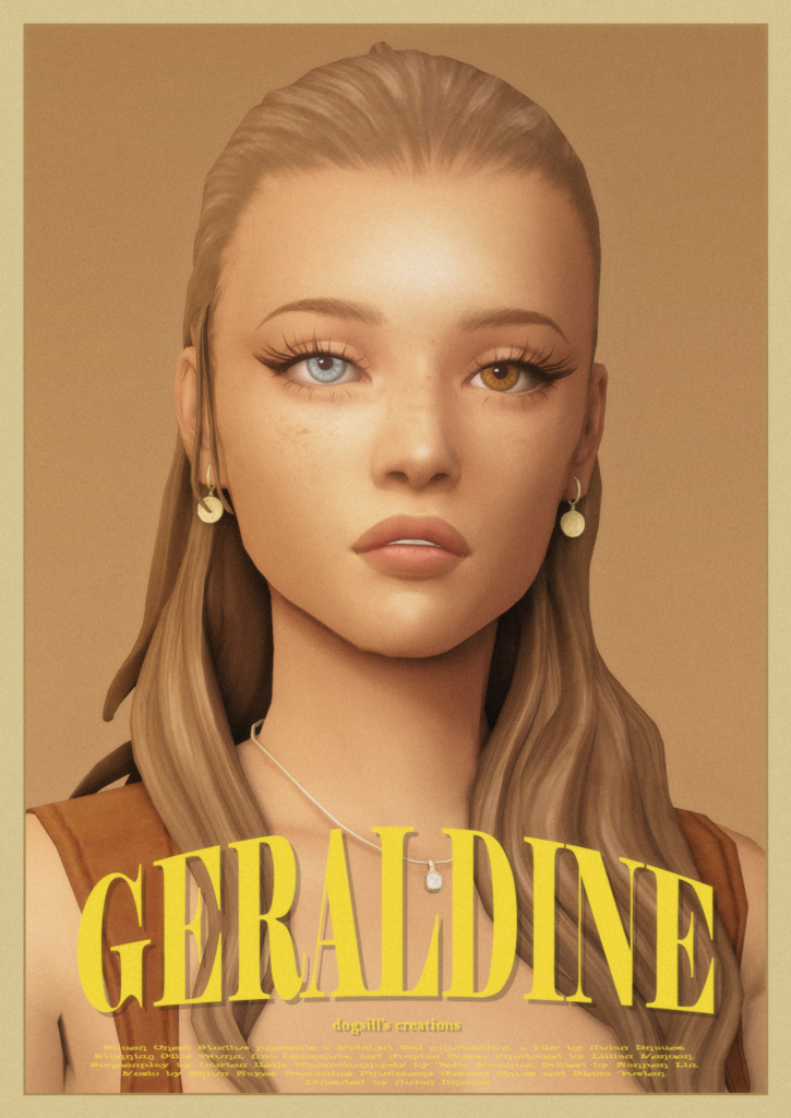 The Sims 4 Maxis Match Hairstyles CC: 80 Sets for Different Ages and Genders 40 Geraldine1