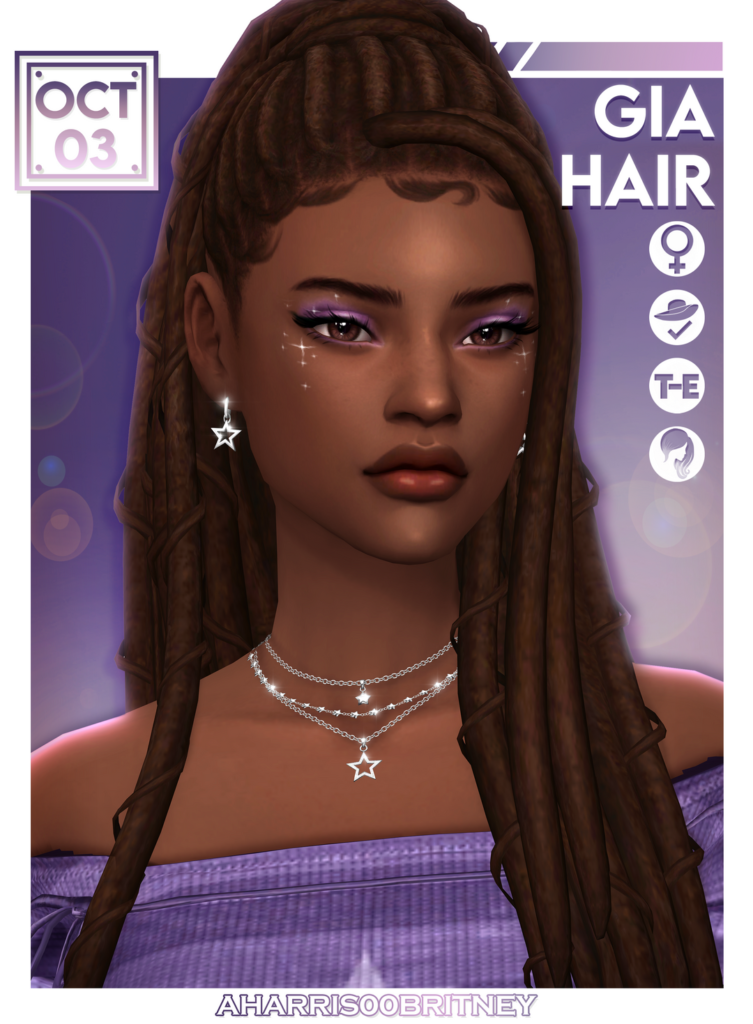 The Sims 4 Maxis Match Hairstyles CC: 80 Sets for Different Ages and Genders 5 GiaHair