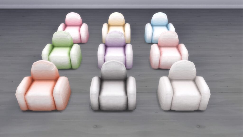 HYDRA Bubblegum Armchair Swatch