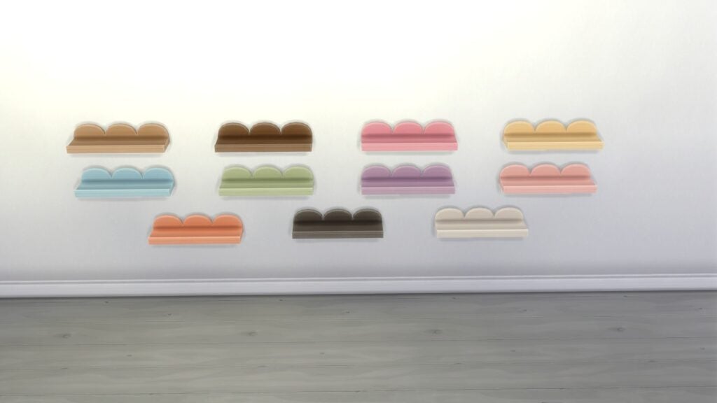 HYDRA Bubblegum Wall Shelf Swatch