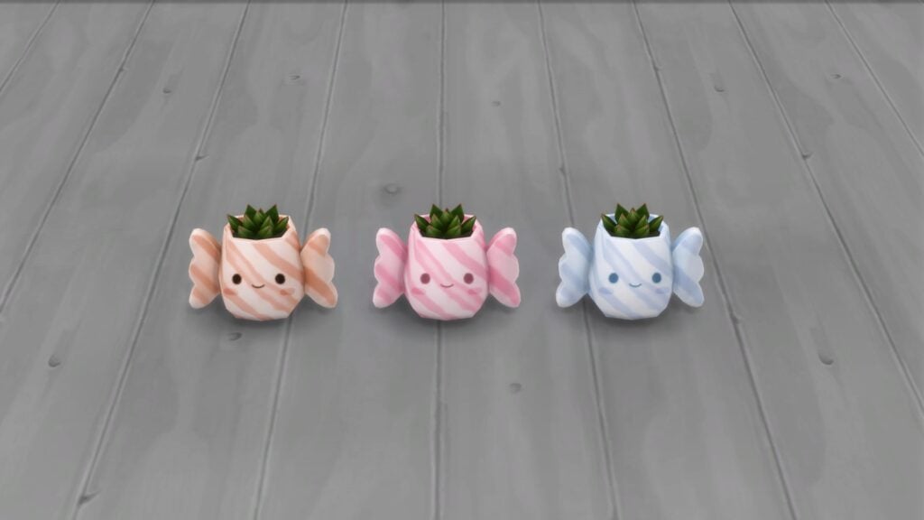 HYDRA Candy Shaped Succulent Pot Swatch