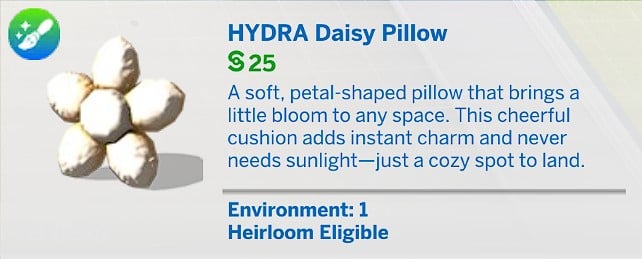 HYDRA Daisy Pillow