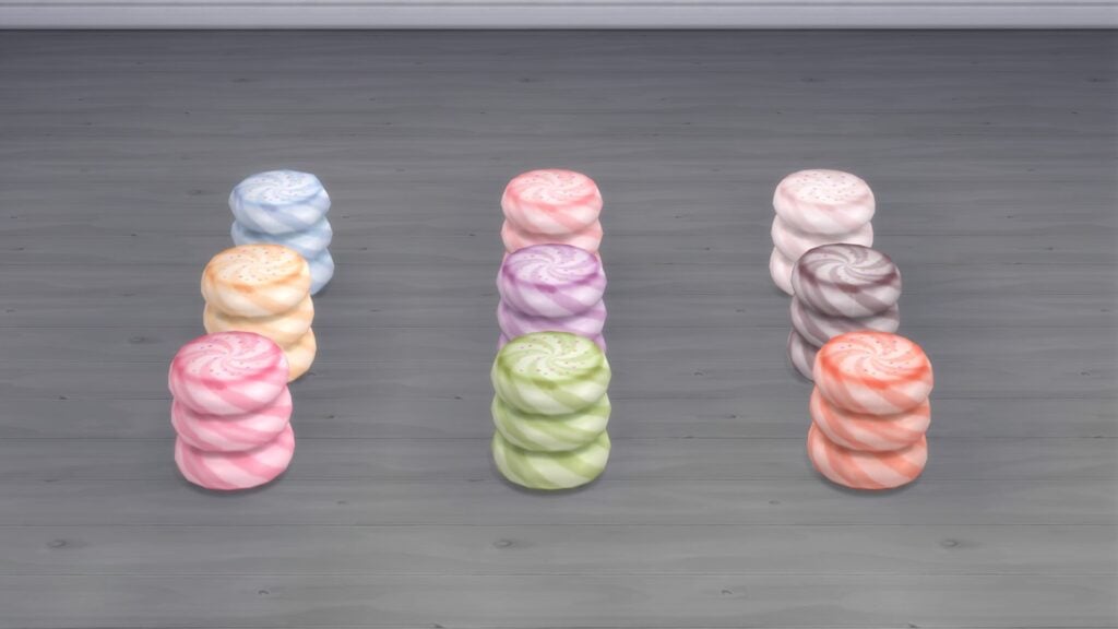 HYDRA Lollipop Swirl End Table Swatch