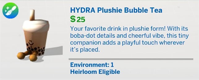HYDRA Plushie Bubble Tea