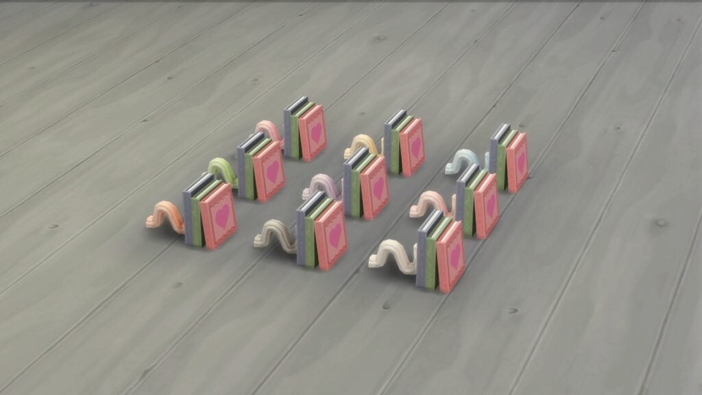 HYDRA Squiggle Bookend Swatch