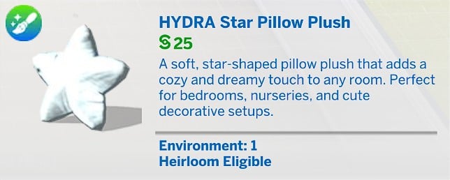 HYDRA Star Pillow Plush