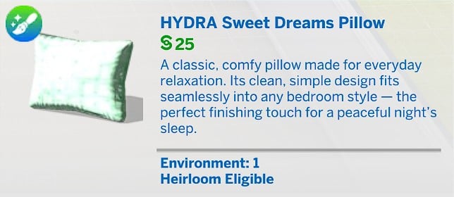 HYDRA Sweet Dreams Pillow