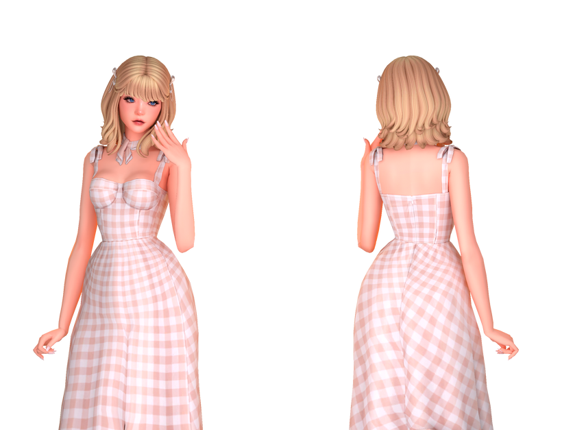 The Sims 4 Maxis Match Hairstyles CC: 80 Sets for Different Ages and Genders 56 HairReene2