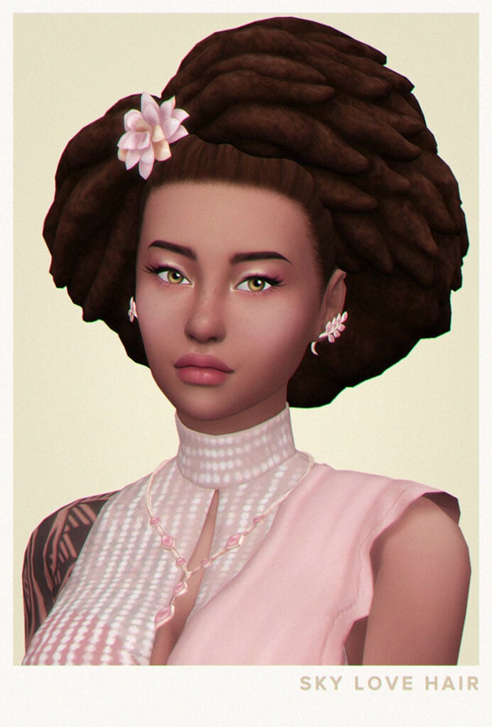 The Sims 4 Maxis Match Hairstyles CC: 80 Sets for Different Ages and Genders 136 HairSalon5