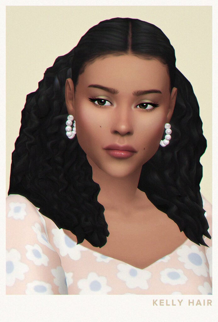 The Sims 4 Maxis Match Hairstyles CC: 80 Sets for Different Ages and Genders 134 HairSalon6