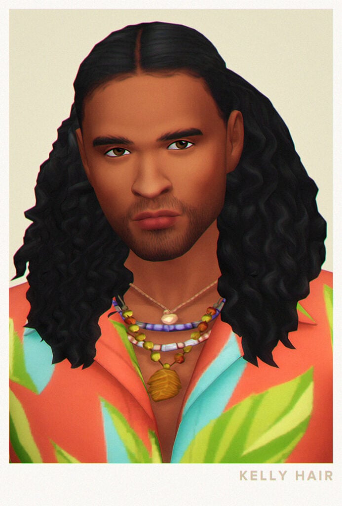 The Sims 4 Maxis Match Hairstyles CC: 80 Sets for Different Ages and Genders 130 HairSalon7