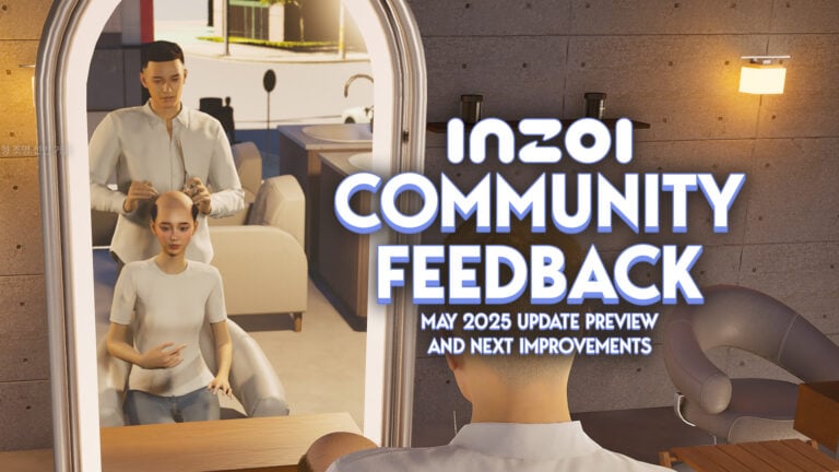 InZOI Boss Reveals May 2025 Update Plans and Community Feedback Improvements