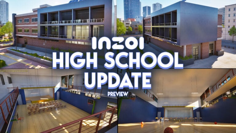 InZOI High School Update Coming in May!