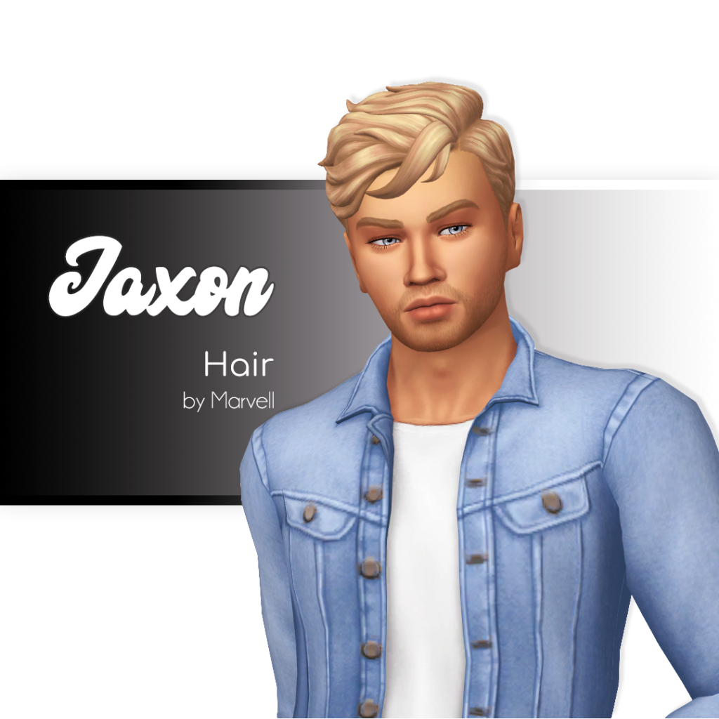 The Sims 4 Maxis Match Hairstyles CC: 80 Sets for Different Ages and Genders 84 Jaxon