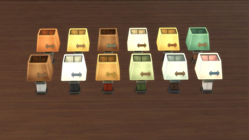 KKBsMM Belt Detail Table Lamp Swatch