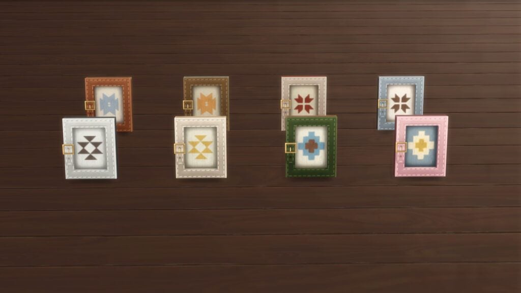 KKBsMM Belted Tabletop Frame Swatch