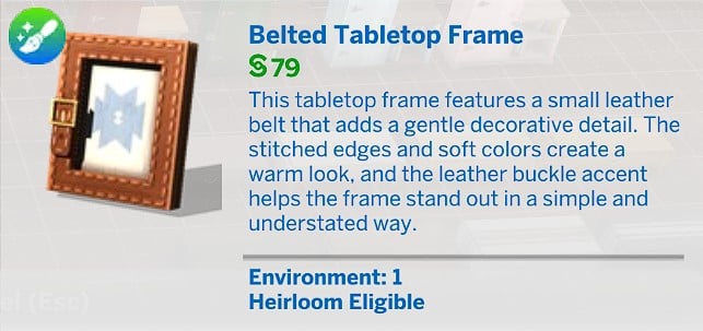 KKBsMM Belted Tabletop Frame