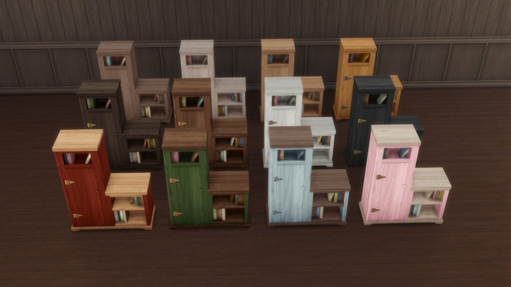 KKBsMM Compact Storage Bookshelf Swatch