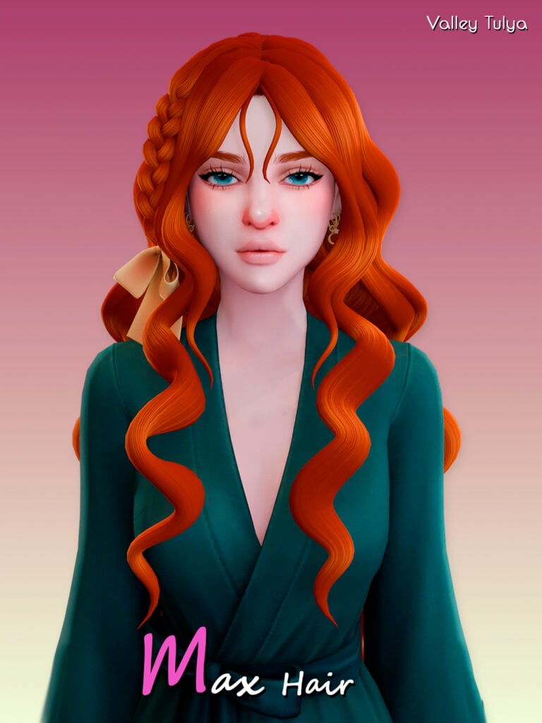 The Sims 4 Maxis Match Hairstyles CC: 80 Sets for Different Ages and Genders 23 MaximilianHair1