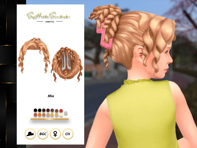 The Sims 4 Maxis Match Hairstyles CC: 80 Sets for Different Ages and Genders 100 MiaChildren