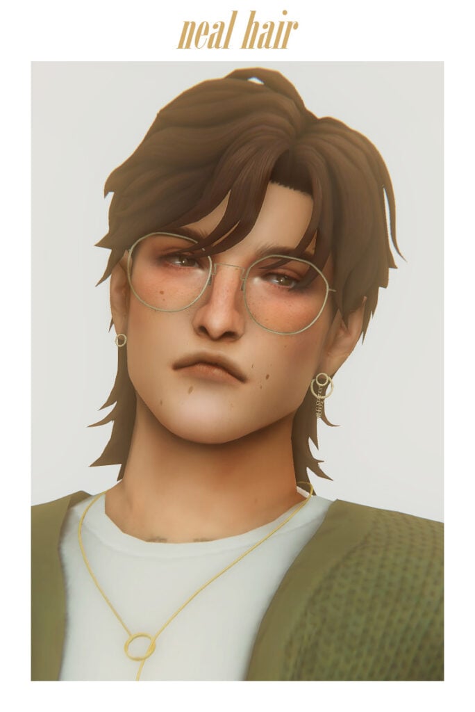 The Sims 4 Maxis Match Hairstyles CC: 80 Sets for Different Ages and Genders 127 MonicaNeal3