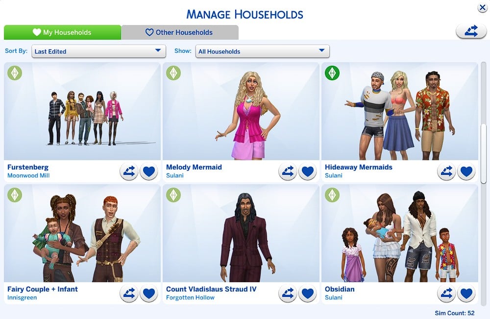 Occult Collab Households 2