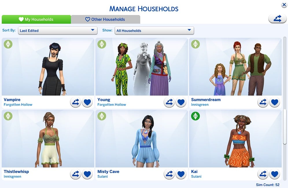 Occult Collab Households 3