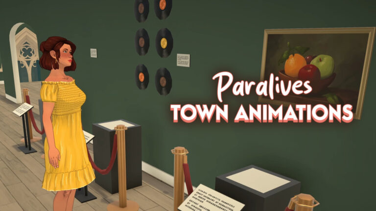 Paralives Highlights New Town Animations