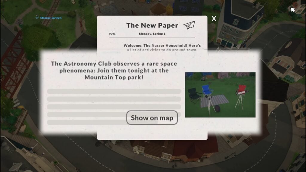 Paralives Town Events Showcase 0 7 screenshot