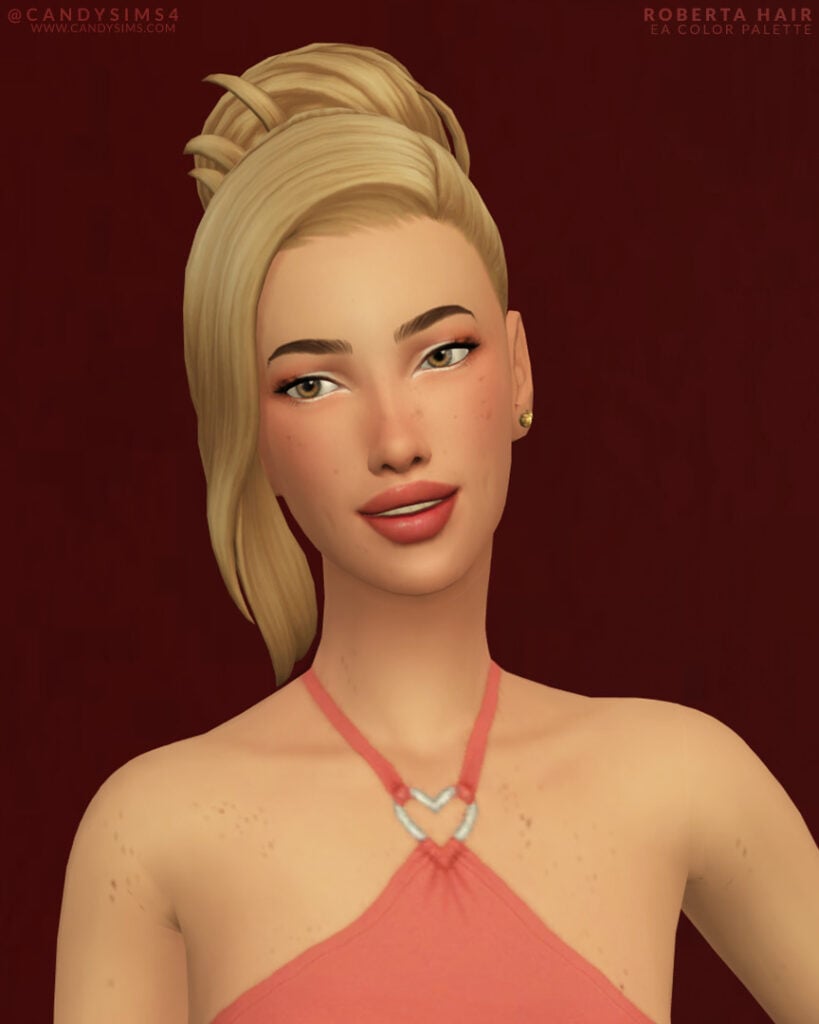 The Sims 4 Maxis Match Hairstyles CC: 80 Sets for Different Ages and Genders 46 Roberta2