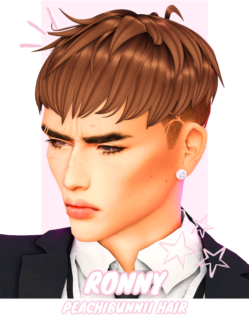 The Sims 4 Maxis Match Hairstyles CC: 80 Sets for Different Ages and Genders 87 Ronny1