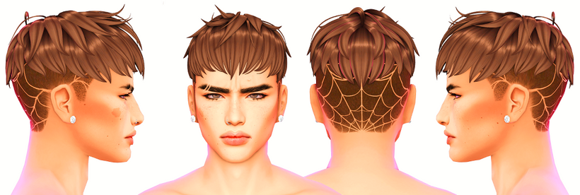 The Sims 4 Maxis Match Hairstyles CC: 80 Sets for Different Ages and Genders 88 Ronny2 1