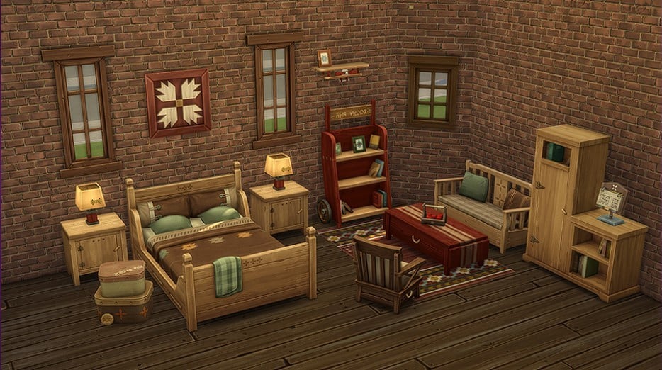 The Sims 4 Maker Build Packs Home Sweet Home & Rustic Nest
