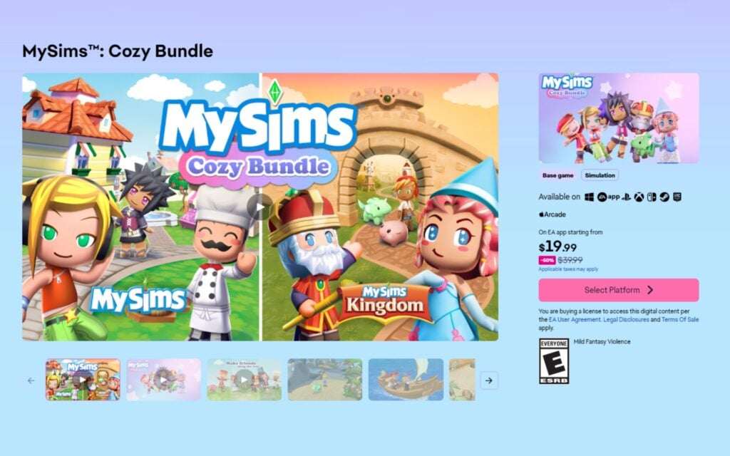 Sims 4 Publisher Sale