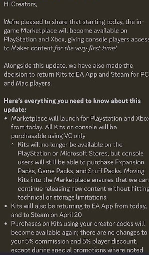 Change of Plans: The Sims 4 Kits Returning to EA App and Steam 5 Screenshot 2026 04 16 at 20.03.05