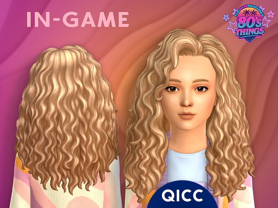 The Sims 4 Maxis Match Hairstyles CC: 80 Sets for Different Ages and Genders 95 ShannonHair2