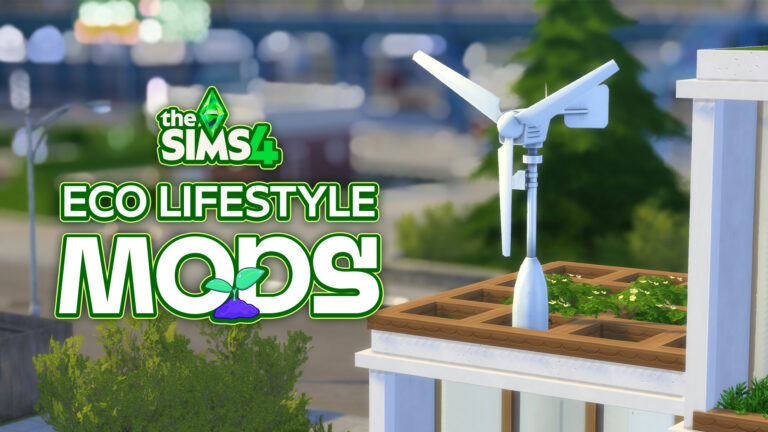 The Sims 4 Eco Lifestyle Mods Spotlight: Give your Sims an Extra Green Thumb