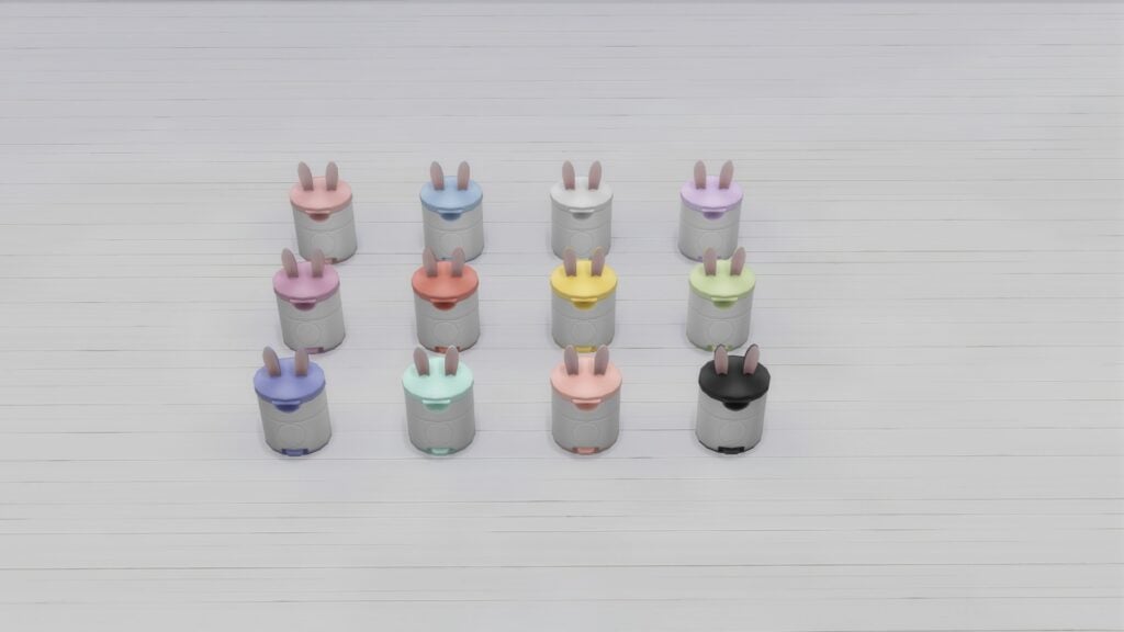 SimsPancake Bunny Hop Diaper Pail Swatch