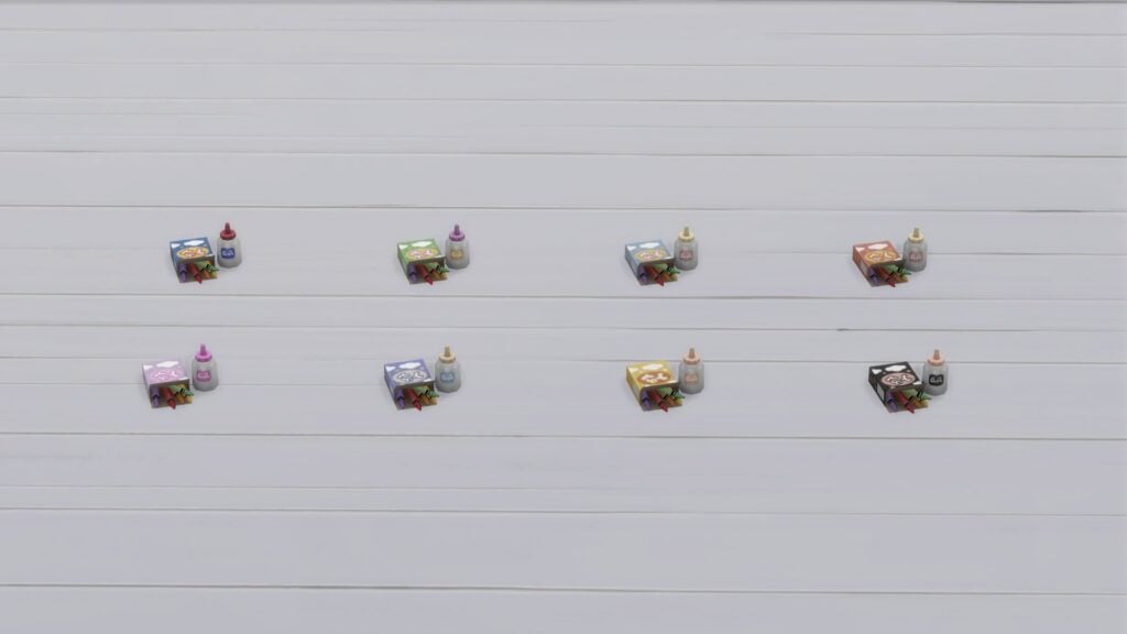 SimsPancake Little Artist Supplies Swatch