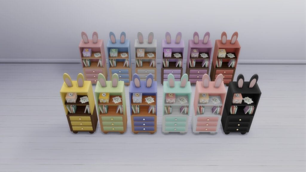 SimsPancake Little Hops Storage Shelf Swatch