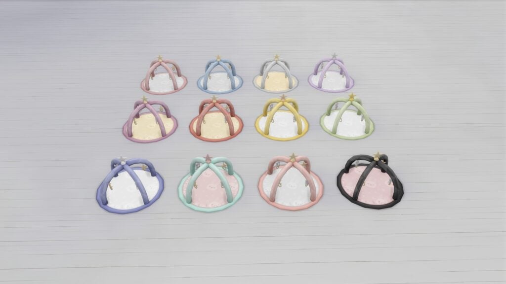 SimsPancake Little Star Playmat Swatch