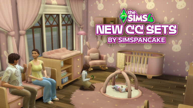 The Sims 4 CC Sets by SimsPancake Review: Three Charming New Collections for Youngins (and Adults)